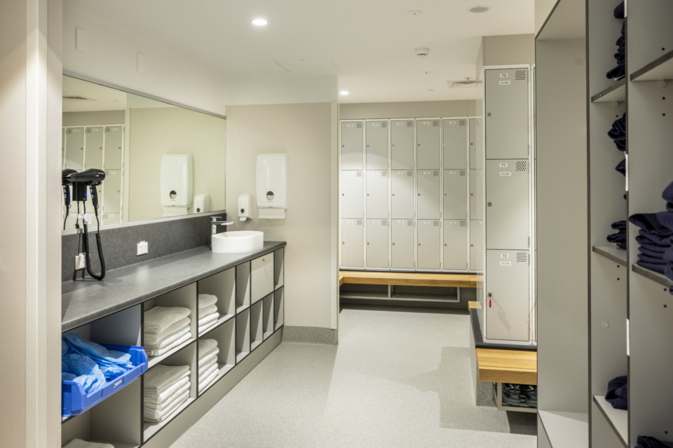Spacious changing facilities, in addition to dedicated specialist parking.